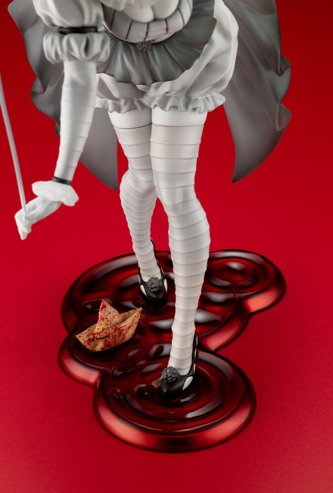 It (2017) - Pennywise - Bishoujo Statue - Horror Bishoujo - 1/7 - Monochrome Ver. (Kotobukiya) photo 15