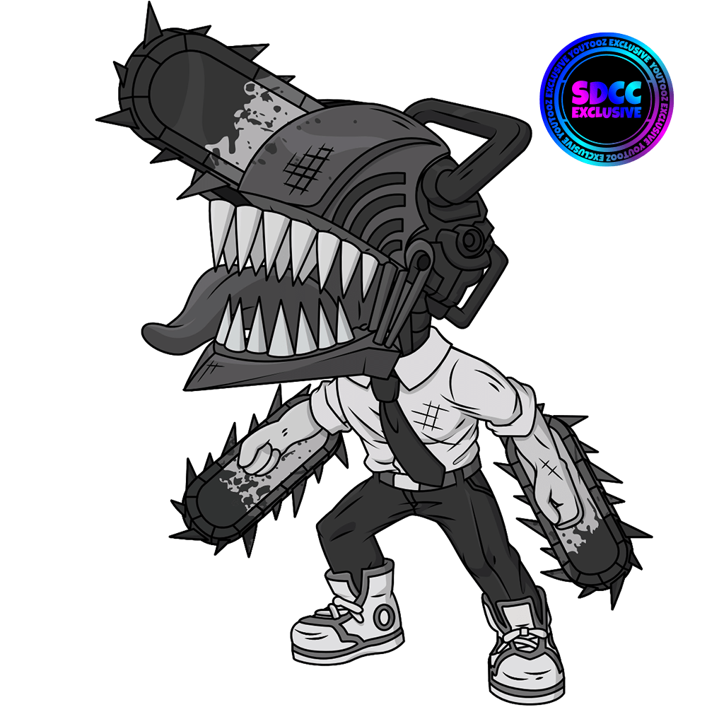 Chainsaw Man - Chainsaw Man x Youtooz (#5) - Tooz - Black & White (Youtooz) photo 2