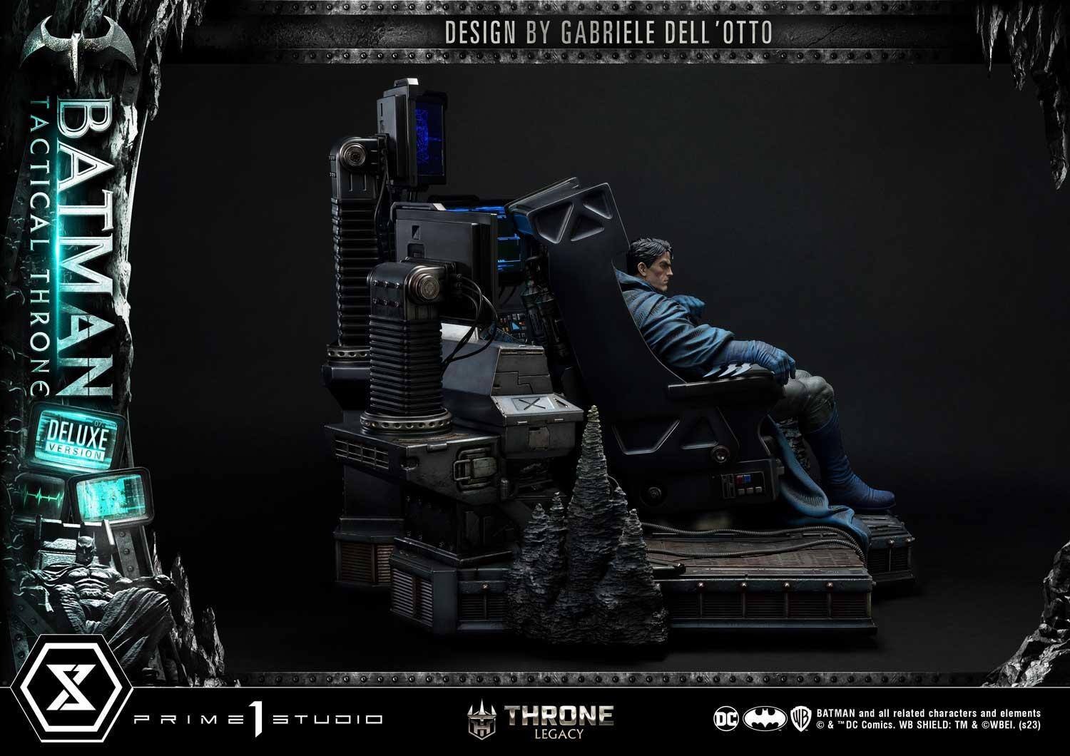 Batman - Bruce Wayne - Throne Legacy (TLCDC-01DXS) - 1/4 - Tactical Throne, DX Bonus Version (Prime 1 Studio) photo 21