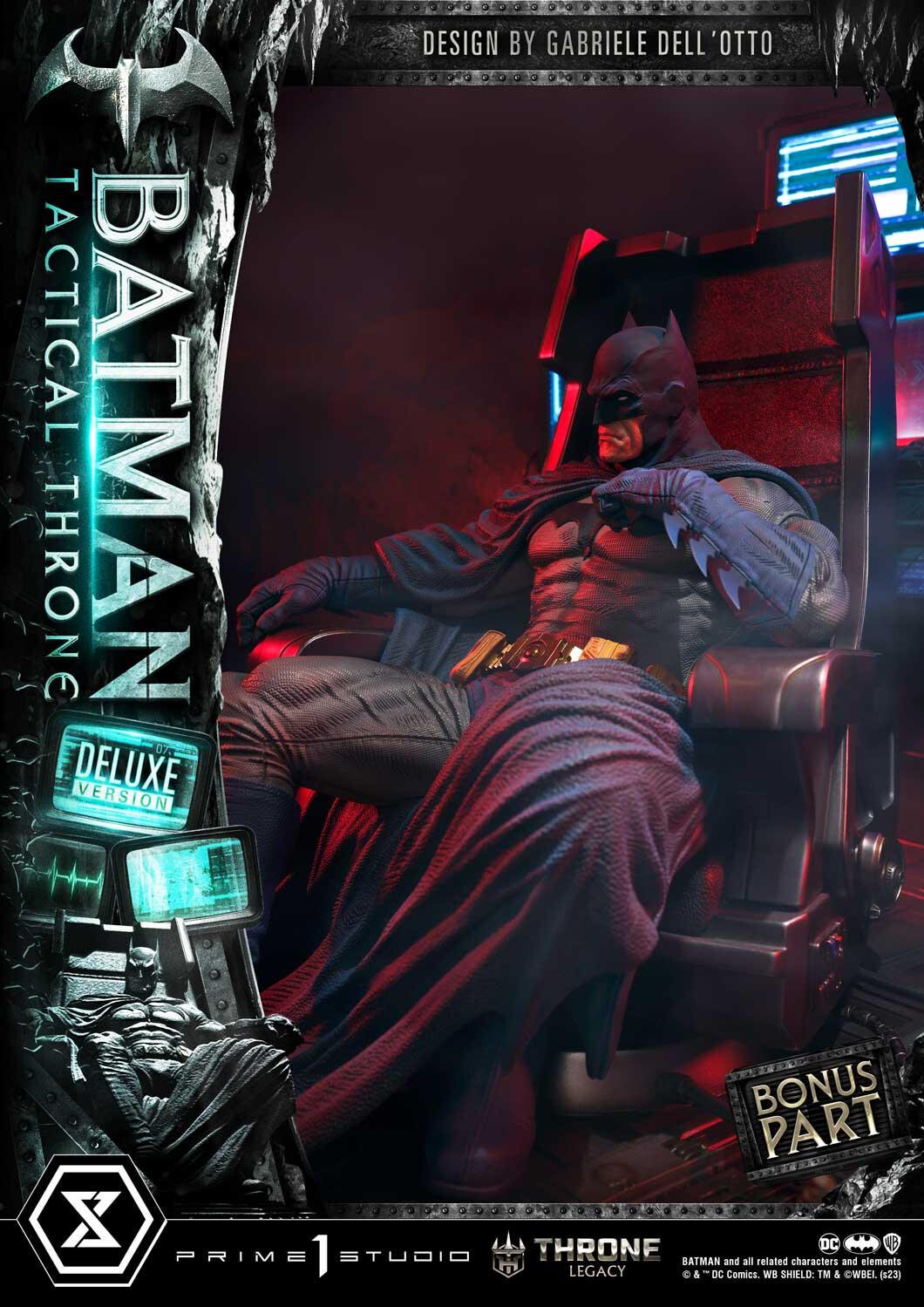 Batman - Bruce Wayne - Throne Legacy (TLCDC-01DXS) - 1/4 - Tactical Throne, DX Bonus Version (Prime 1 Studio) photo 24