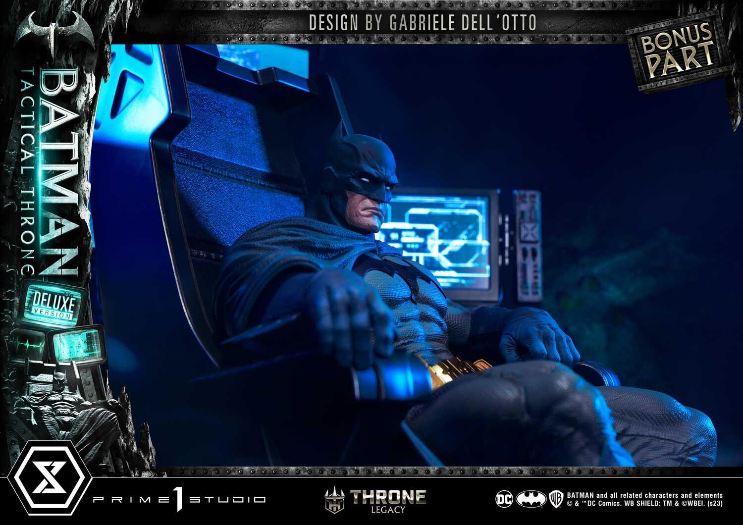 Batman - Bruce Wayne - Throne Legacy (TLCDC-01DXS) - 1/4 - Tactical Throne, DX Bonus Version (Prime 1 Studio) photo 25