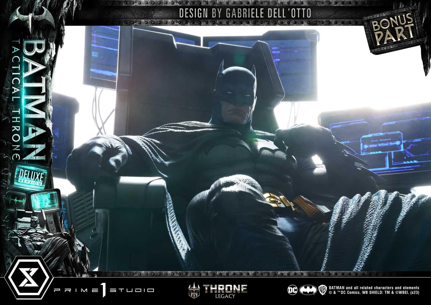 Batman - Bruce Wayne - Throne Legacy (TLCDC-01DXS) - 1/4 - Tactical Throne, DX Bonus Version (Prime 1 Studio) photo 27