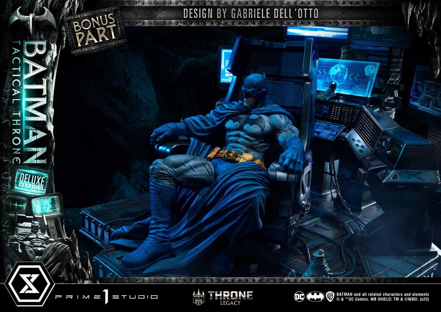 Batman - Bruce Wayne - Throne Legacy (TLCDC-01DXS) - 1/4 - Tactical Throne, DX Bonus Version (Prime 1 Studio) photo 28