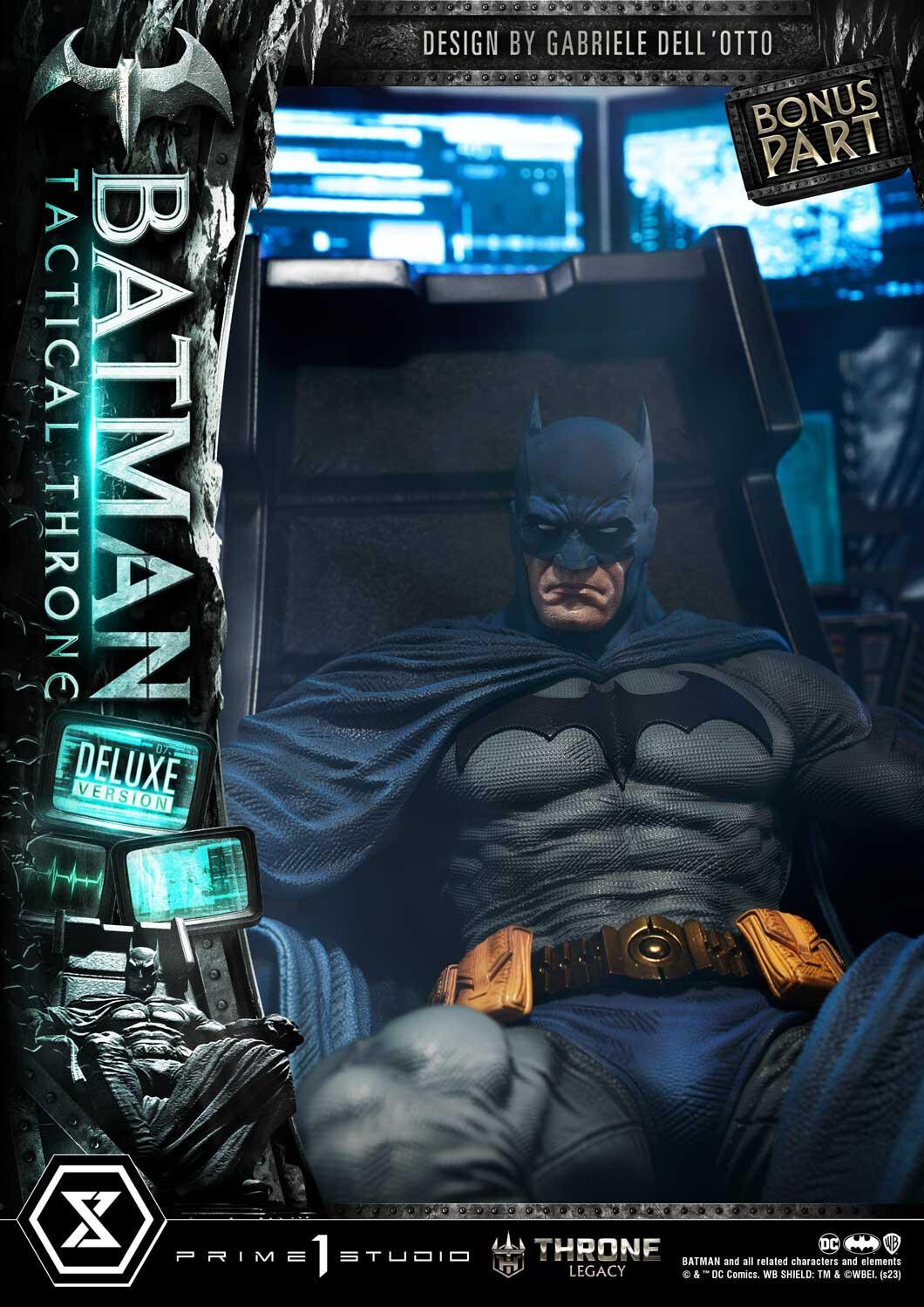 Batman - Bruce Wayne - Throne Legacy (TLCDC-01DXS) - 1/4 - Tactical Throne, DX Bonus Version (Prime 1 Studio) photo 31