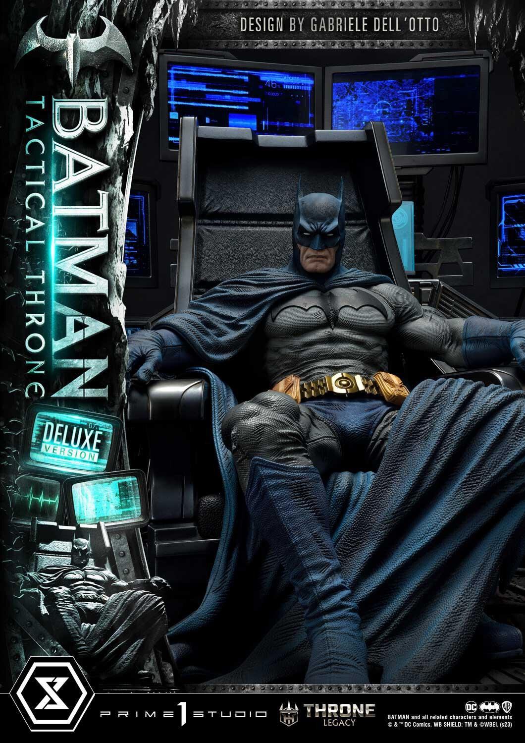 Batman - Bruce Wayne - Throne Legacy (TLCDC-01DXS) - 1/4 - Tactical Throne, DX Bonus Version (Prime 1 Studio) photo 36