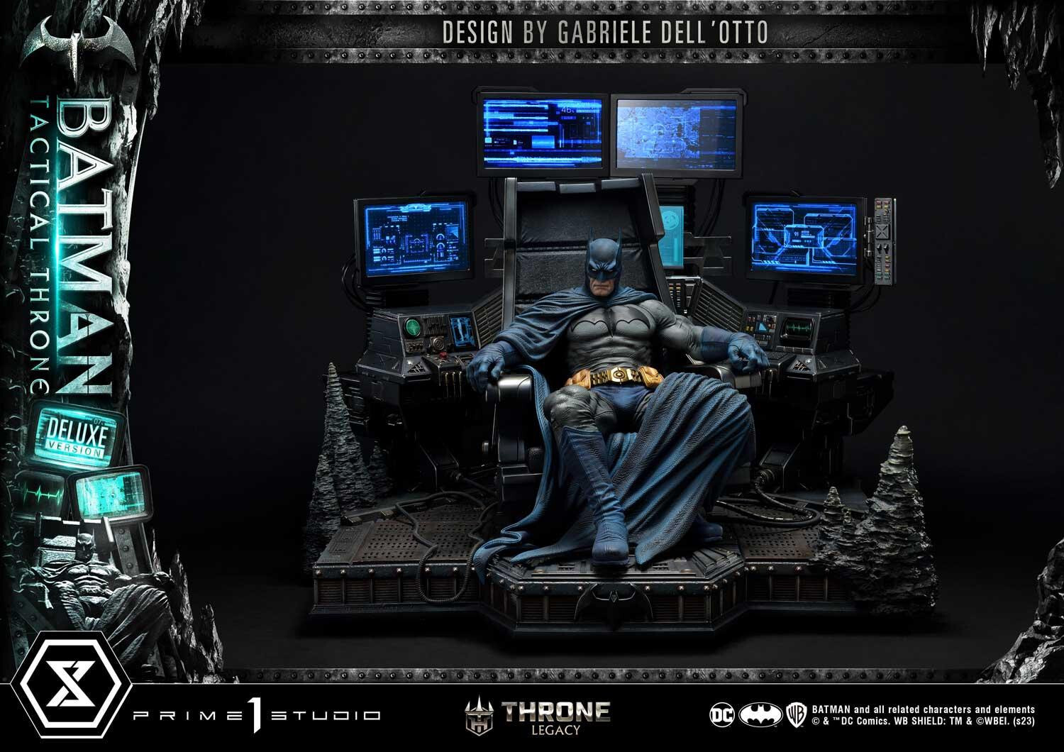 Batman - Bruce Wayne - Throne Legacy (TLCDC-01DXS) - 1/4 - Tactical Throne, DX Bonus Version (Prime 1 Studio) photo 56