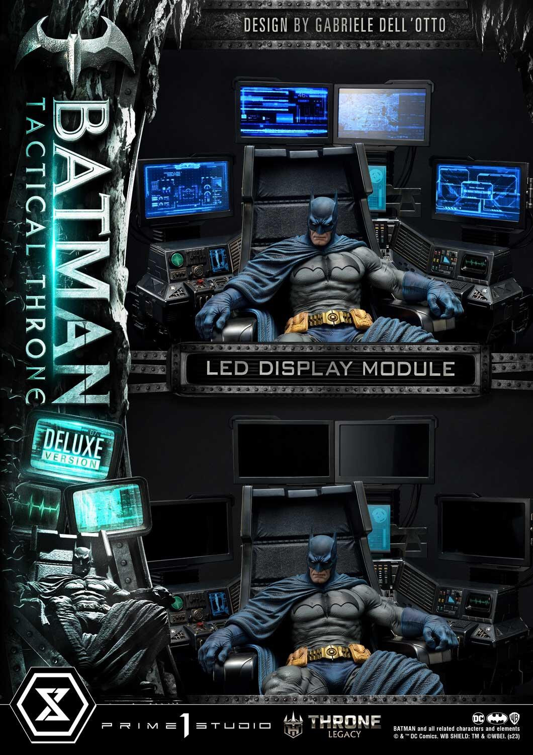 Batman - Bruce Wayne - Throne Legacy (TLCDC-01DXS) - 1/4 - Tactical Throne, DX Bonus Version (Prime 1 Studio) photo 59