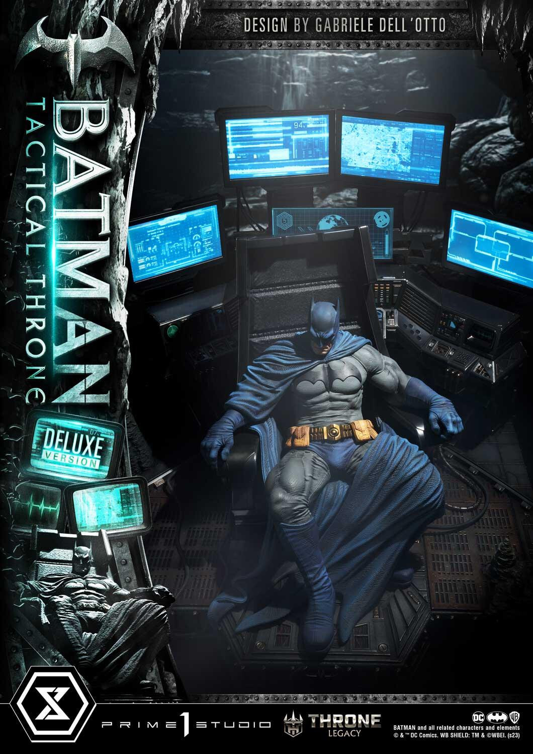 Batman - Bruce Wayne - Throne Legacy (TLCDC-01DXS) - 1/4 - Tactical Throne, DX Bonus Version (Prime 1 Studio) photo 62