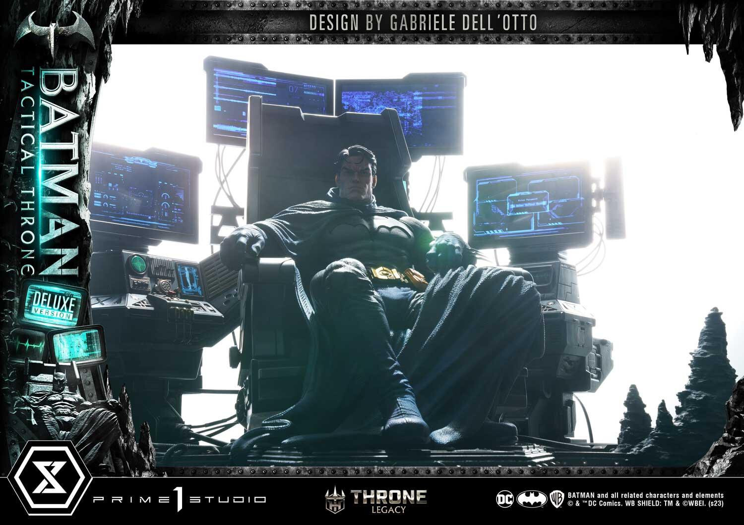 Batman - Bruce Wayne - Throne Legacy (TLCDC-01DXS) - 1/4 - Tactical Throne, DX Bonus Version (Prime 1 Studio) photo 69