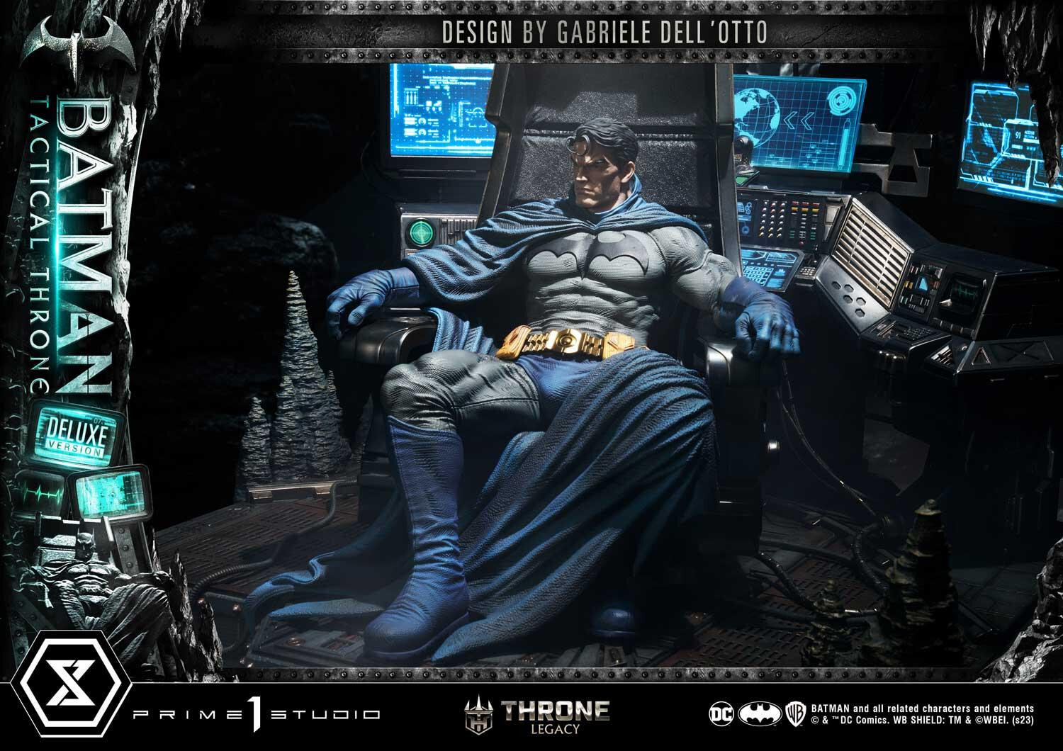 Batman - Bruce Wayne - Throne Legacy (TLCDC-01DXS) - 1/4 - Tactical Throne, DX Bonus Version (Prime 1 Studio) photo 80