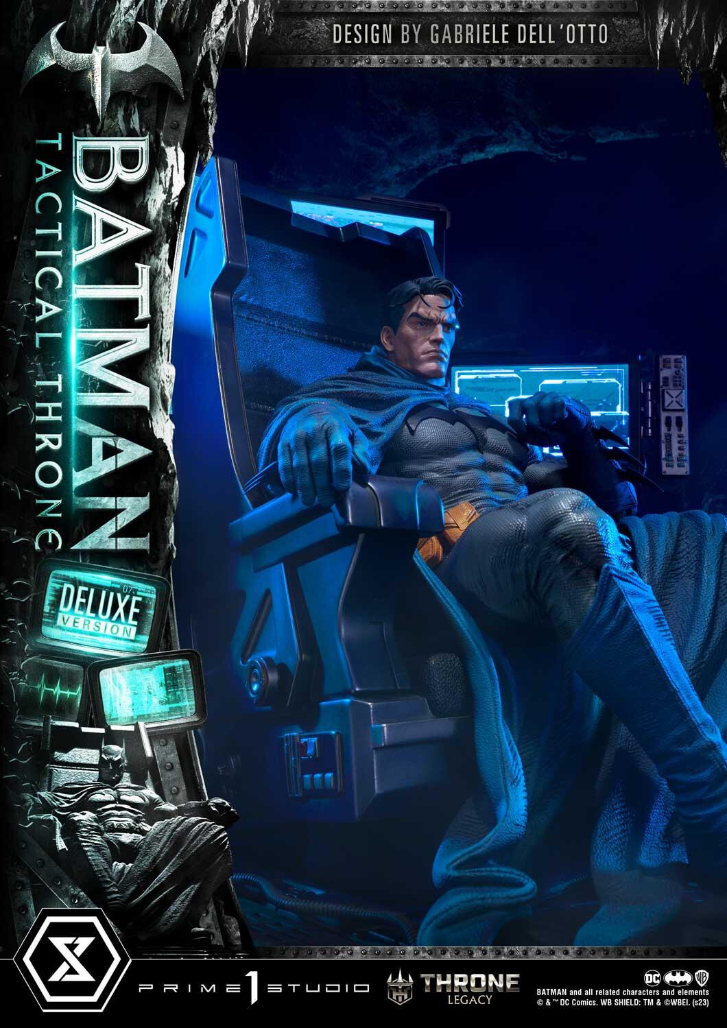 Batman - Bruce Wayne - Throne Legacy (TLCDC-01UT) - 1/4 - Tactical Throne, Ultimate Version (Prime 1 Studio) photo 8