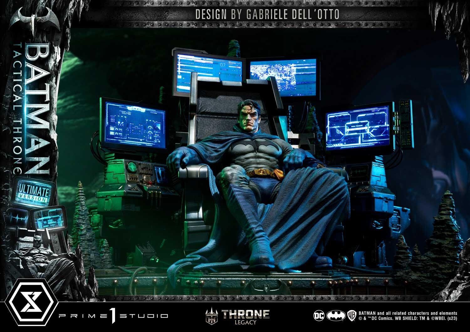 Batman - Bruce Wayne - Throne Legacy (TLCDC-01UT) - 1/4 - Tactical Throne, Ultimate Version (Prime 1 Studio) photo 14
