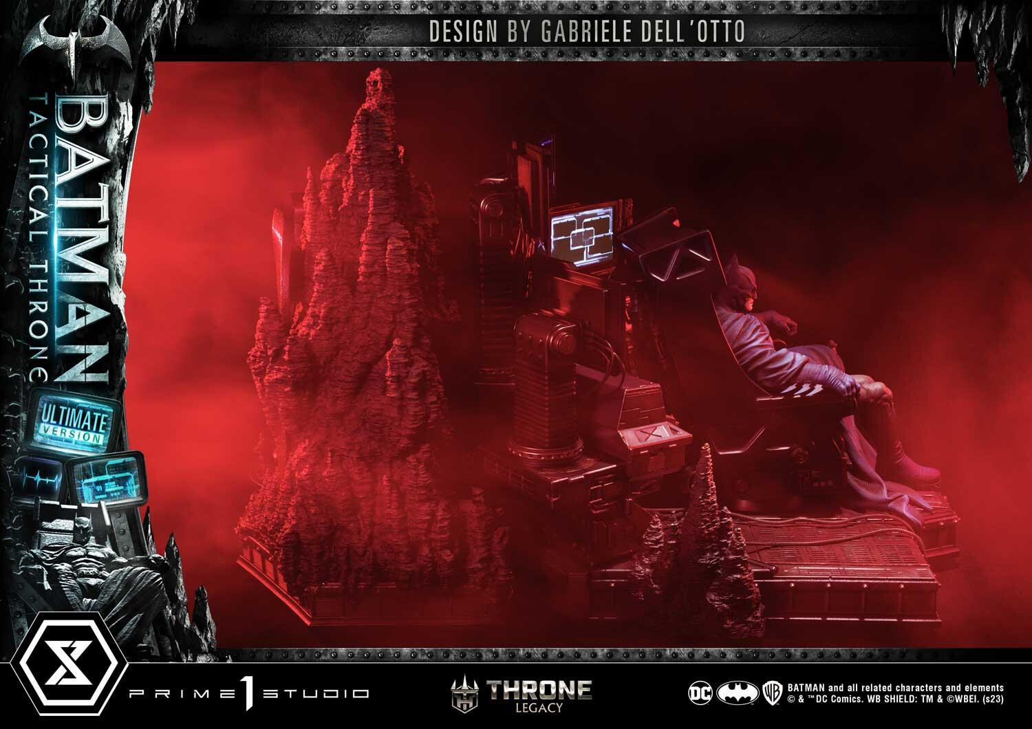 Batman - Bruce Wayne - Throne Legacy (TLCDC-01UT) - 1/4 - Tactical Throne, Ultimate Version (Prime 1 Studio) photo 30