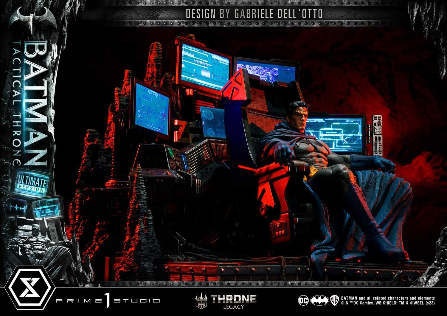 Batman - Bruce Wayne - Throne Legacy (TLCDC-01UT) - 1/4 - Tactical Throne, Ultimate Version (Prime 1 Studio) photo 31