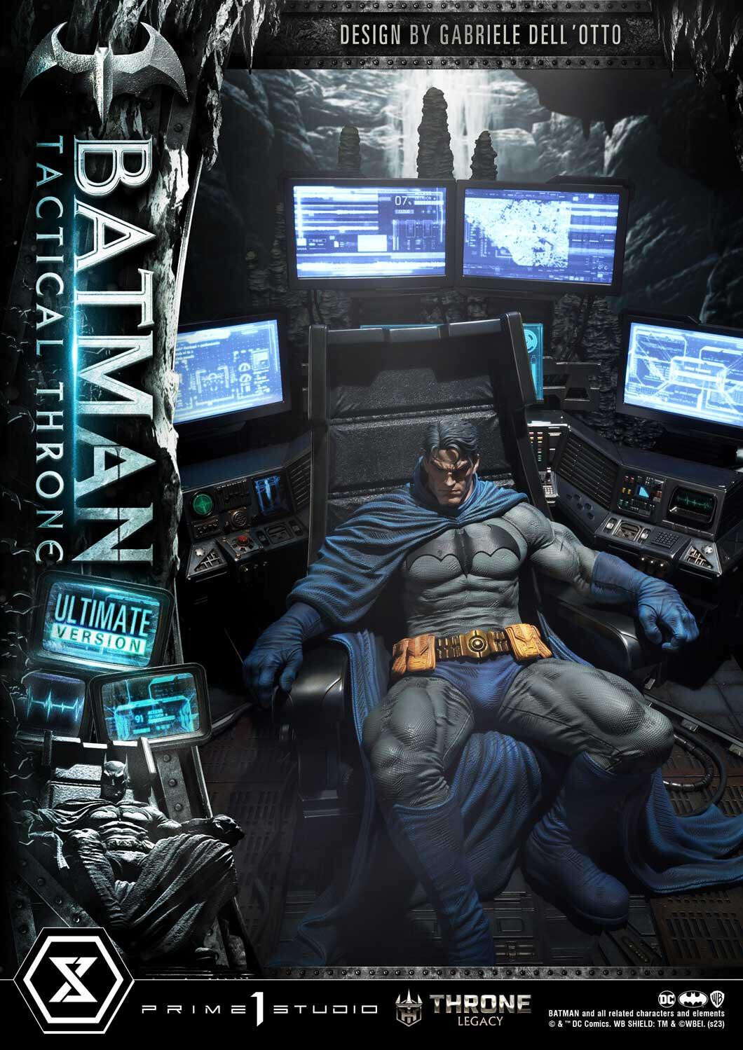 Batman - Bruce Wayne - Throne Legacy (TLCDC-01UT) - 1/4 - Tactical Throne, Ultimate Version (Prime 1 Studio) photo 34