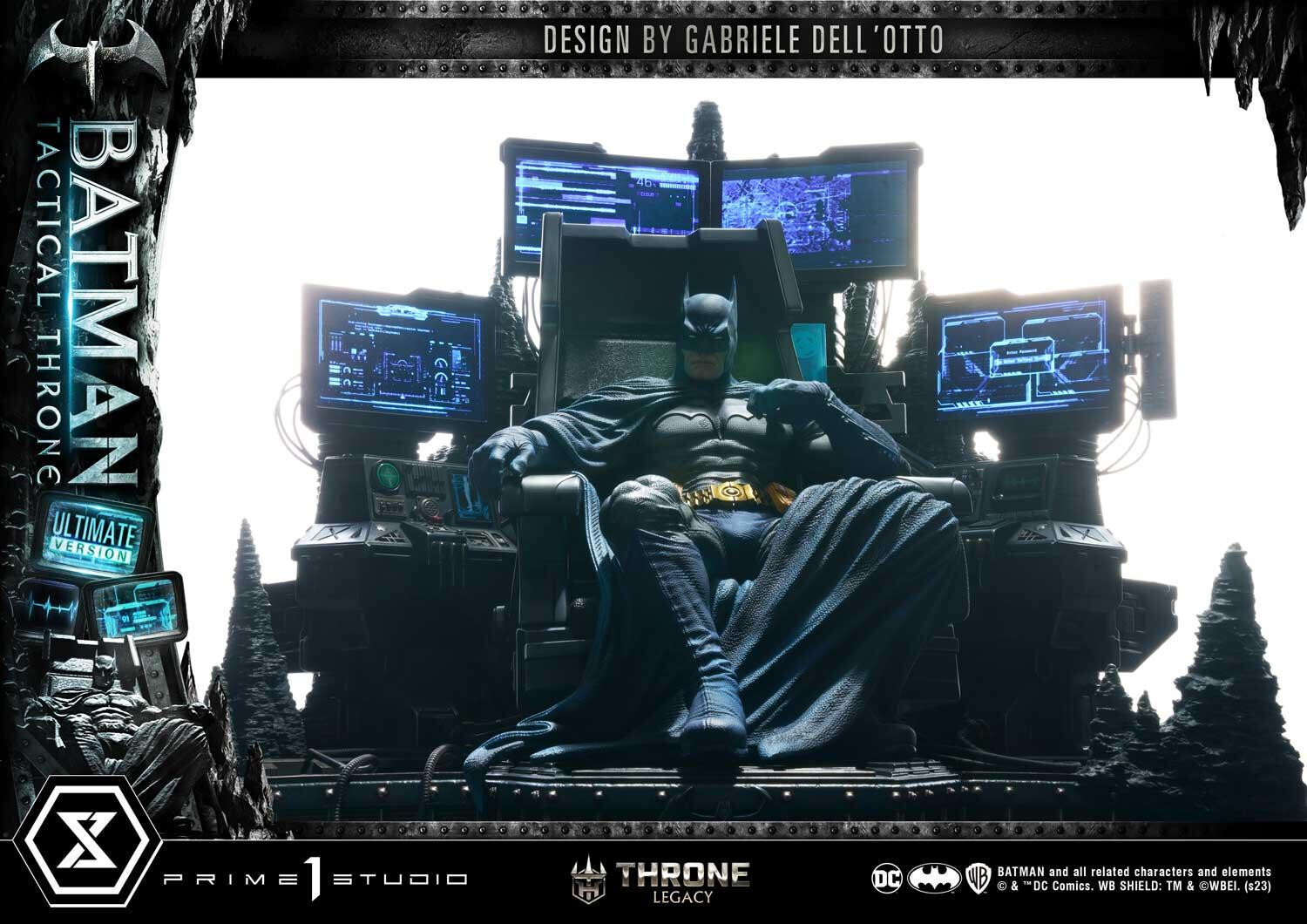 Batman - Bruce Wayne - Throne Legacy (TLCDC-01UT) - 1/4 - Tactical Throne, Ultimate Version (Prime 1 Studio) photo 35