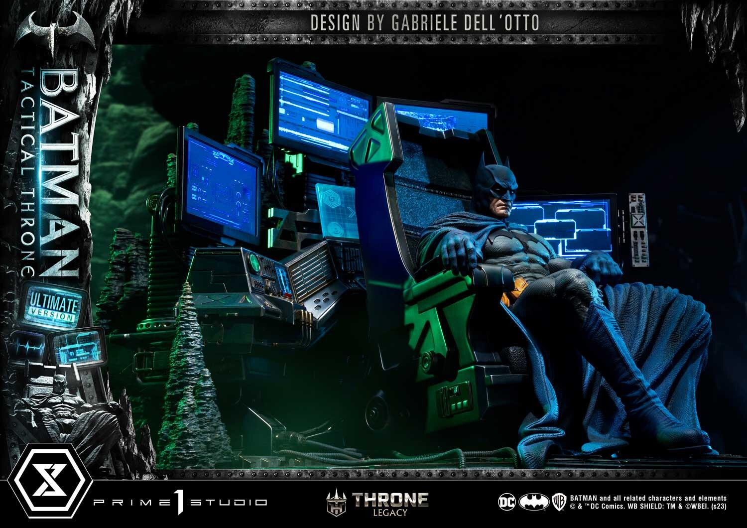 Batman - Bruce Wayne - Throne Legacy (TLCDC-01UT) - 1/4 - Tactical Throne, Ultimate Version (Prime 1 Studio) photo 36