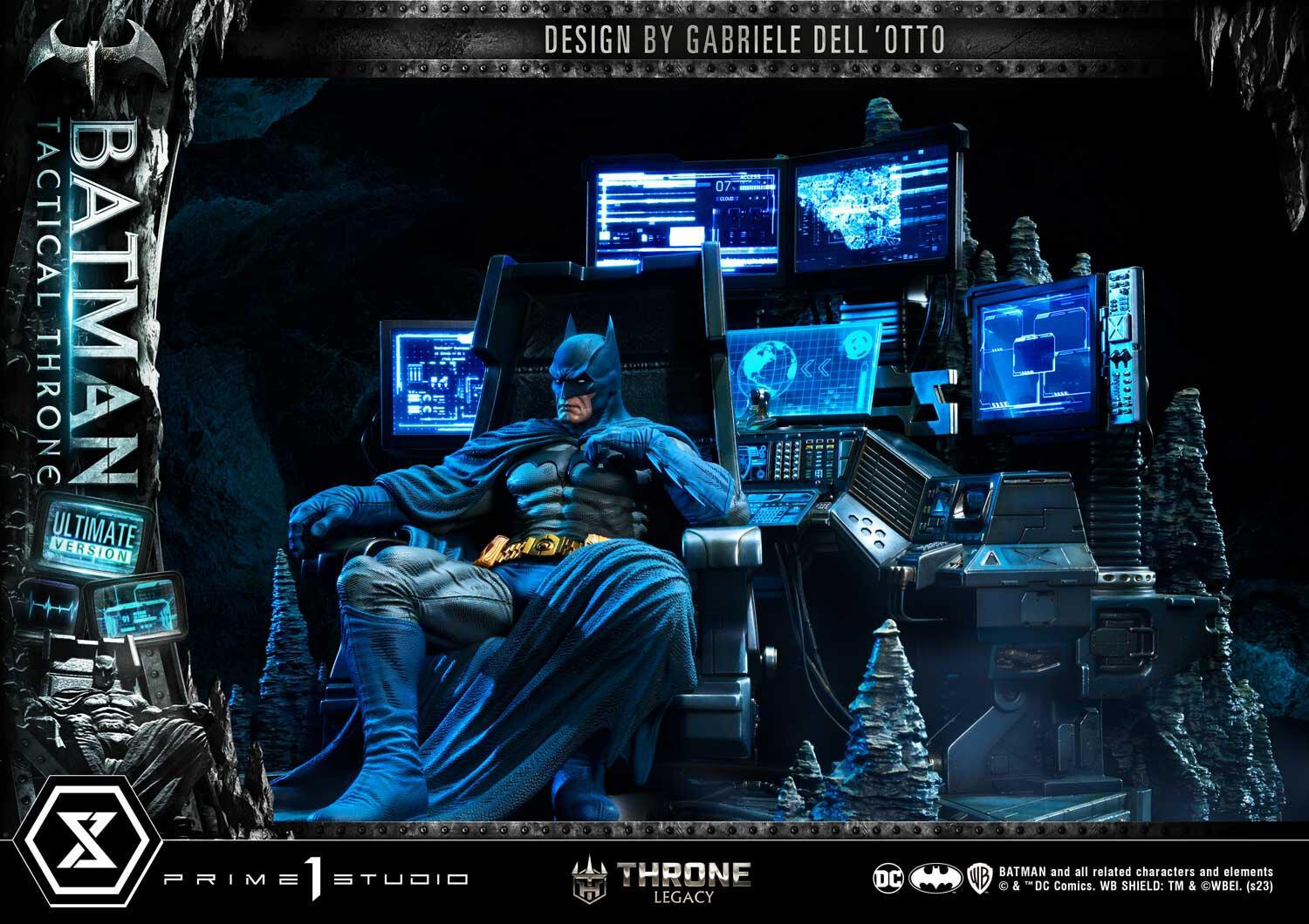 Batman - Bruce Wayne - Throne Legacy (TLCDC-01UT) - 1/4 - Tactical Throne, Ultimate Version (Prime 1 Studio) photo 37