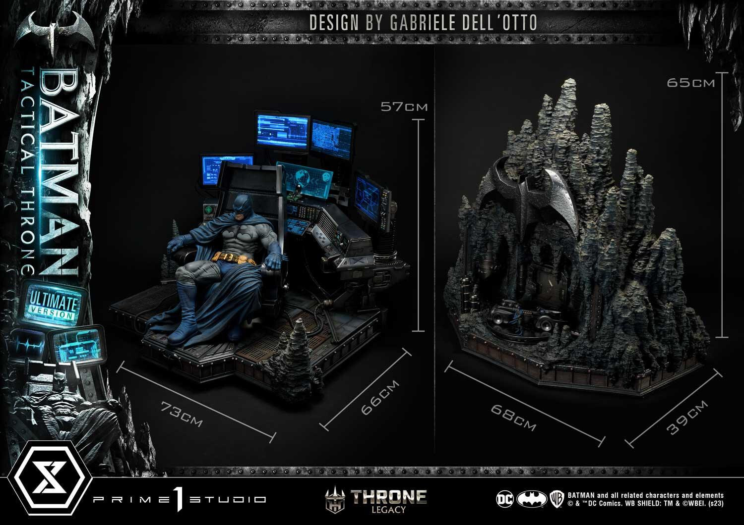 Batman - Bruce Wayne - Throne Legacy (TLCDC-01UT) - 1/4 - Tactical Throne, Ultimate Version (Prime 1 Studio) photo 40