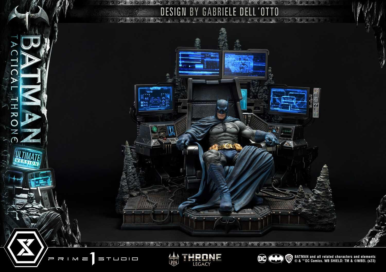 Batman - Bruce Wayne - Throne Legacy (TLCDC-01UT) - 1/4 - Tactical Throne, Ultimate Version (Prime 1 Studio) photo 44