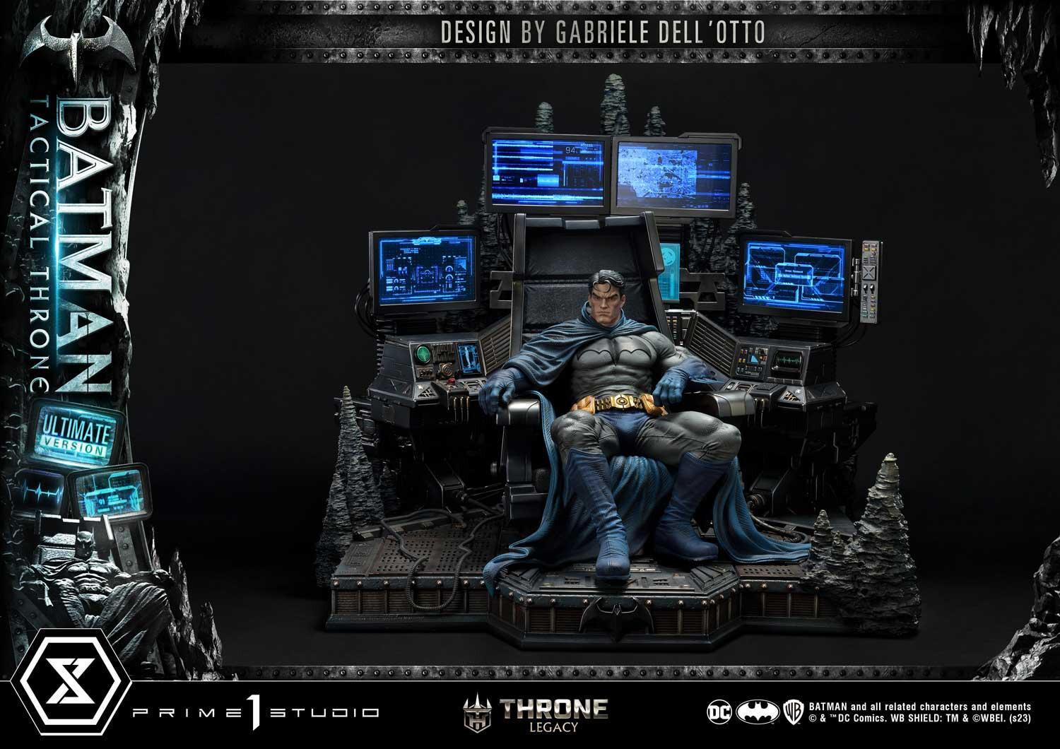 Batman - Bruce Wayne - Throne Legacy (TLCDC-01UT) - 1/4 - Tactical Throne, Ultimate Version (Prime 1 Studio) photo 45