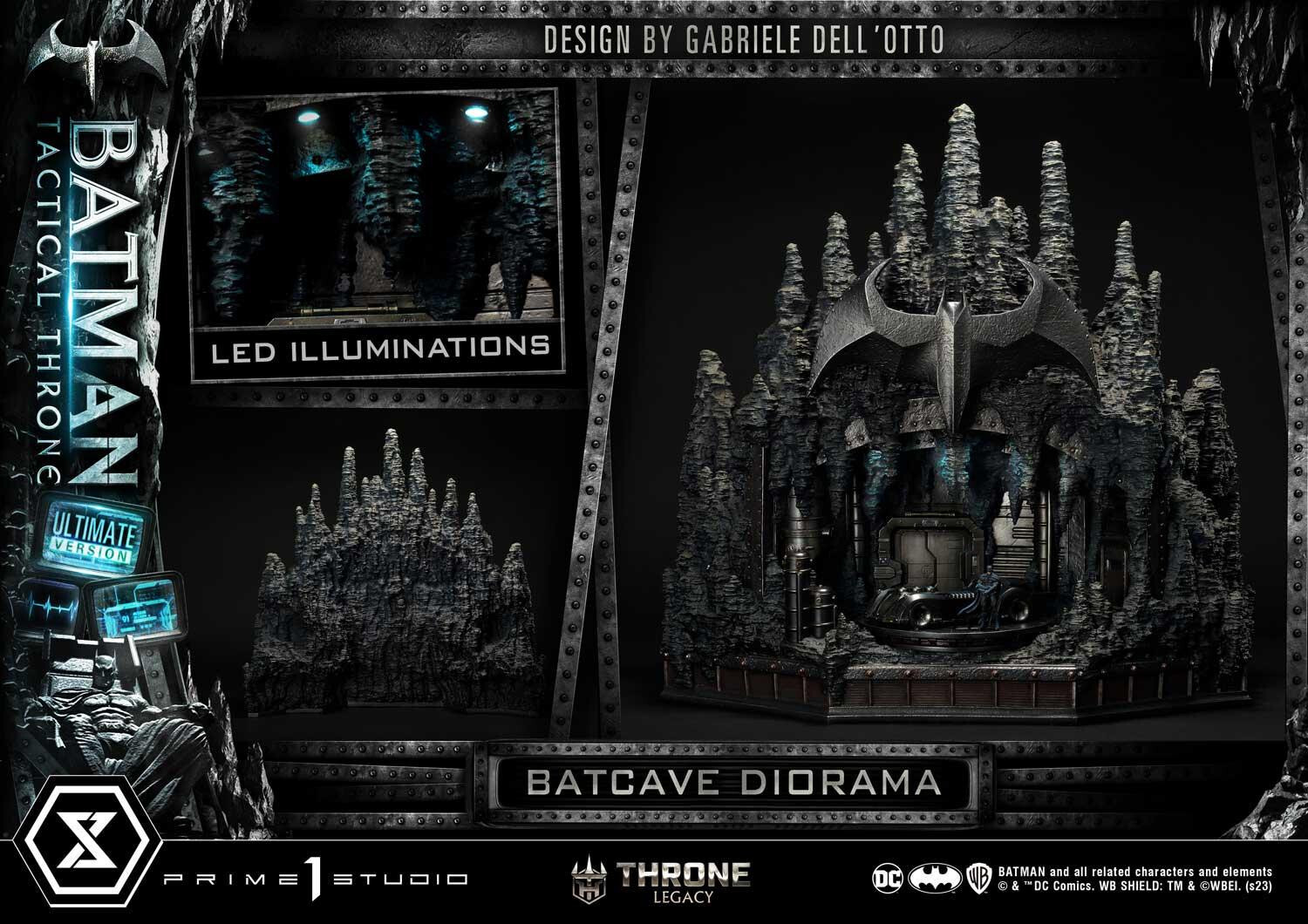 Batman - Bruce Wayne - Throne Legacy (TLCDC-01UT) - 1/4 - Tactical Throne, Ultimate Version (Prime 1 Studio) photo 47