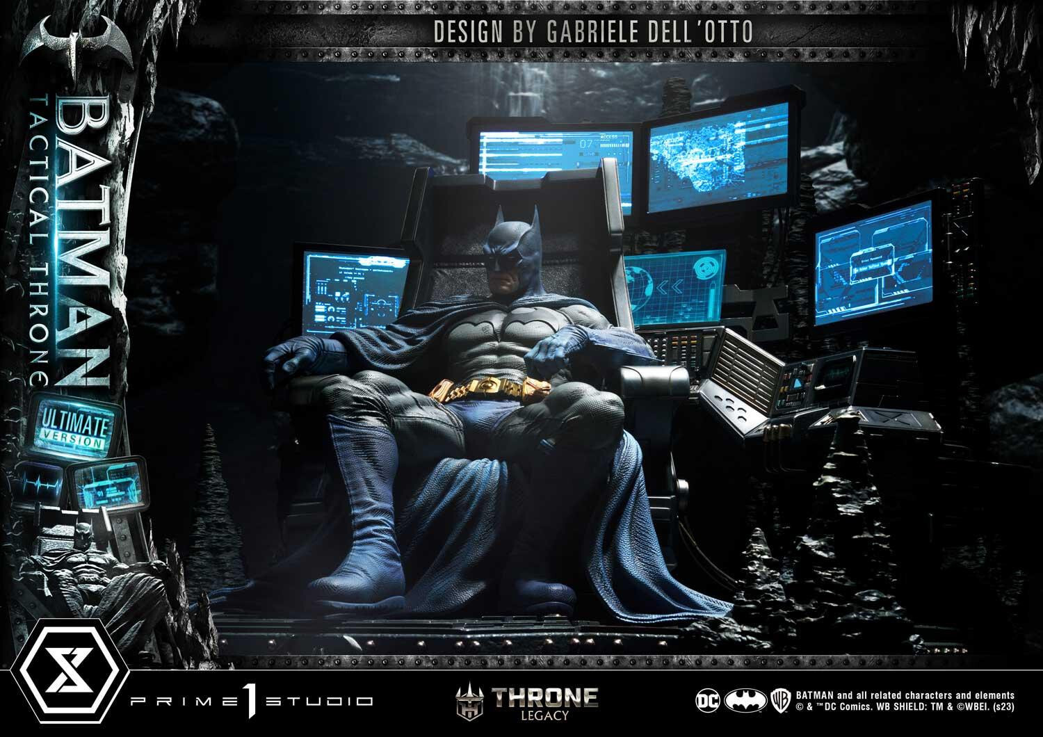 Batman - Bruce Wayne - Throne Legacy (TLCDC-01UT) - 1/4 - Tactical Throne, Ultimate Version (Prime 1 Studio) photo 50