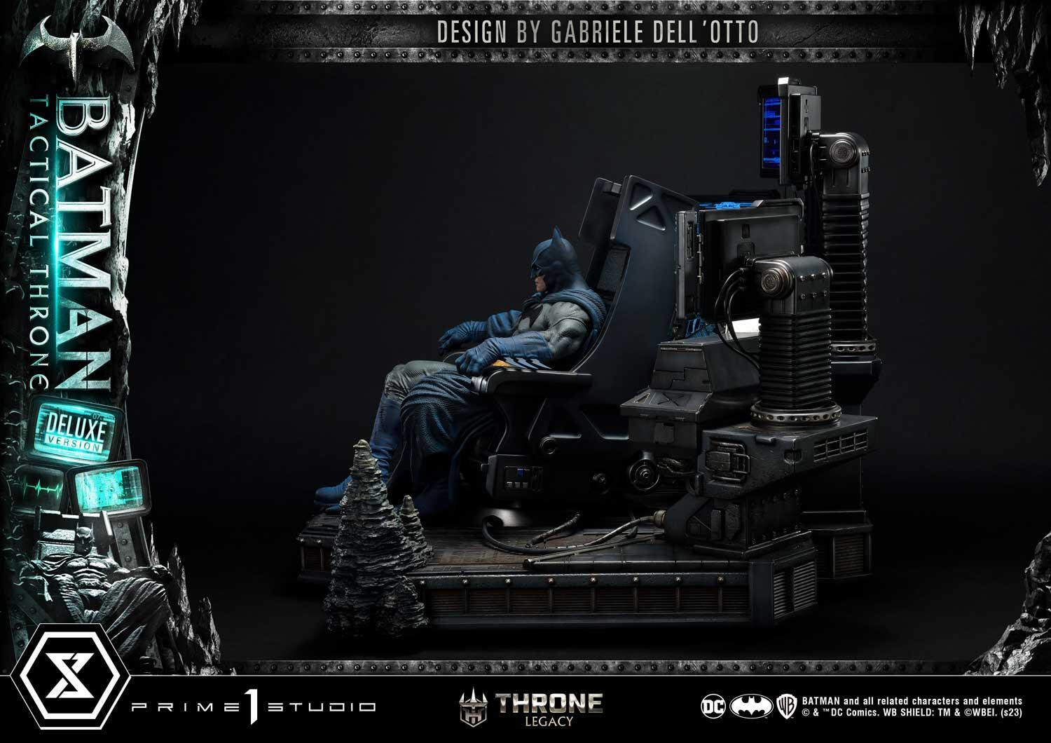Batman - Bruce Wayne - Throne Legacy (TLCDC-01UT) - 1/4 - Tactical Throne, Ultimate Version (Prime 1 Studio) photo 51