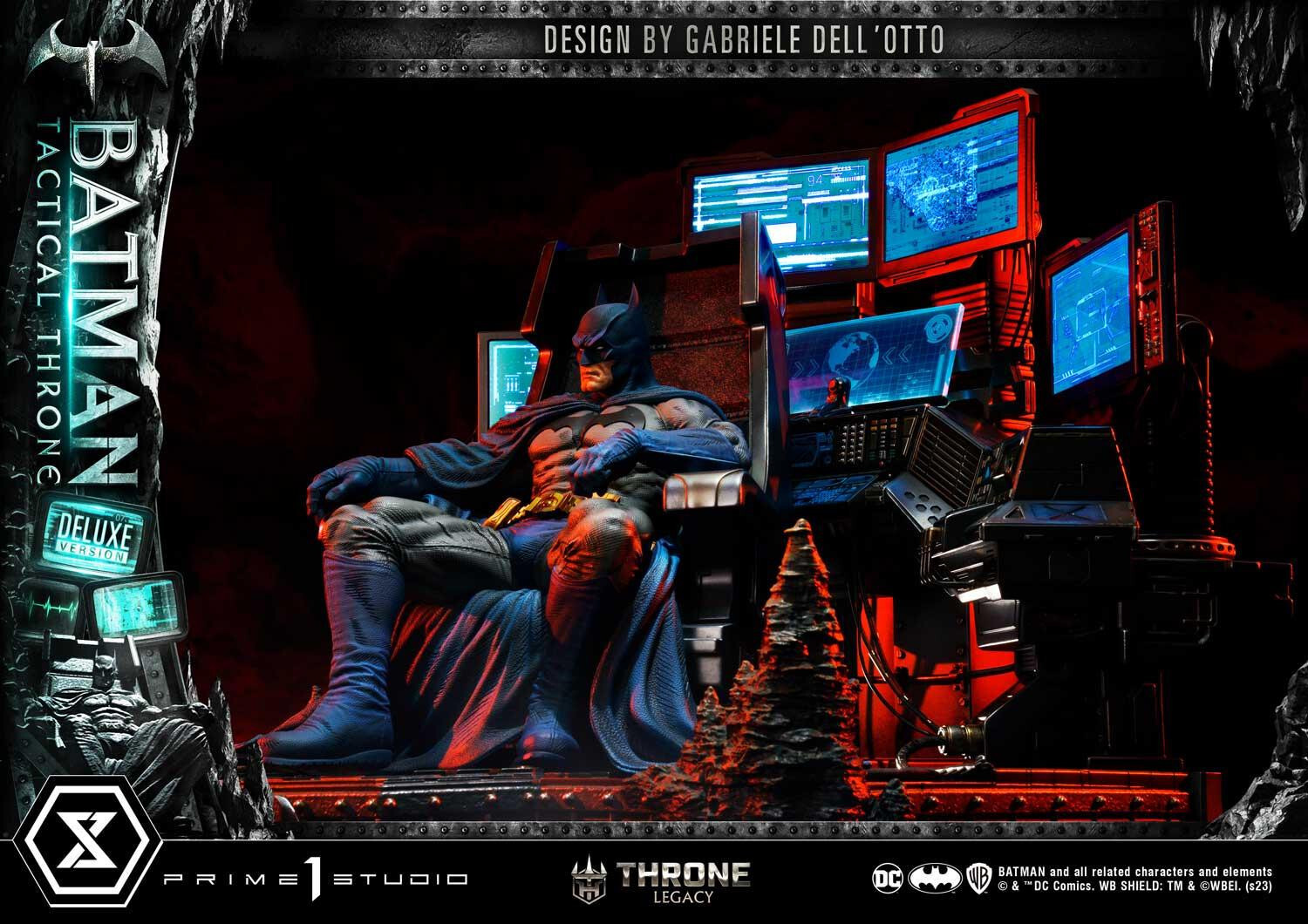 Batman - Bruce Wayne - Throne Legacy (TLCDC-01UT) - 1/4 - Tactical Throne, Ultimate Version (Prime 1 Studio) photo 55