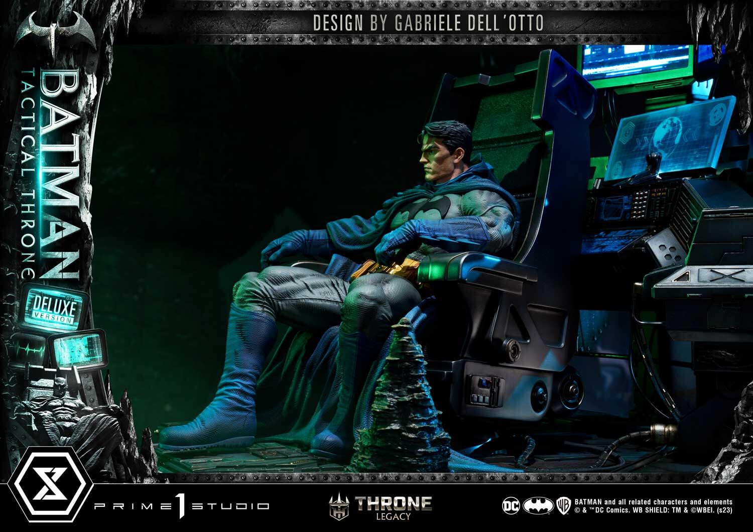 Batman - Bruce Wayne - Throne Legacy (TLCDC-01UT) - 1/4 - Tactical Throne, Ultimate Version (Prime 1 Studio) photo 60
