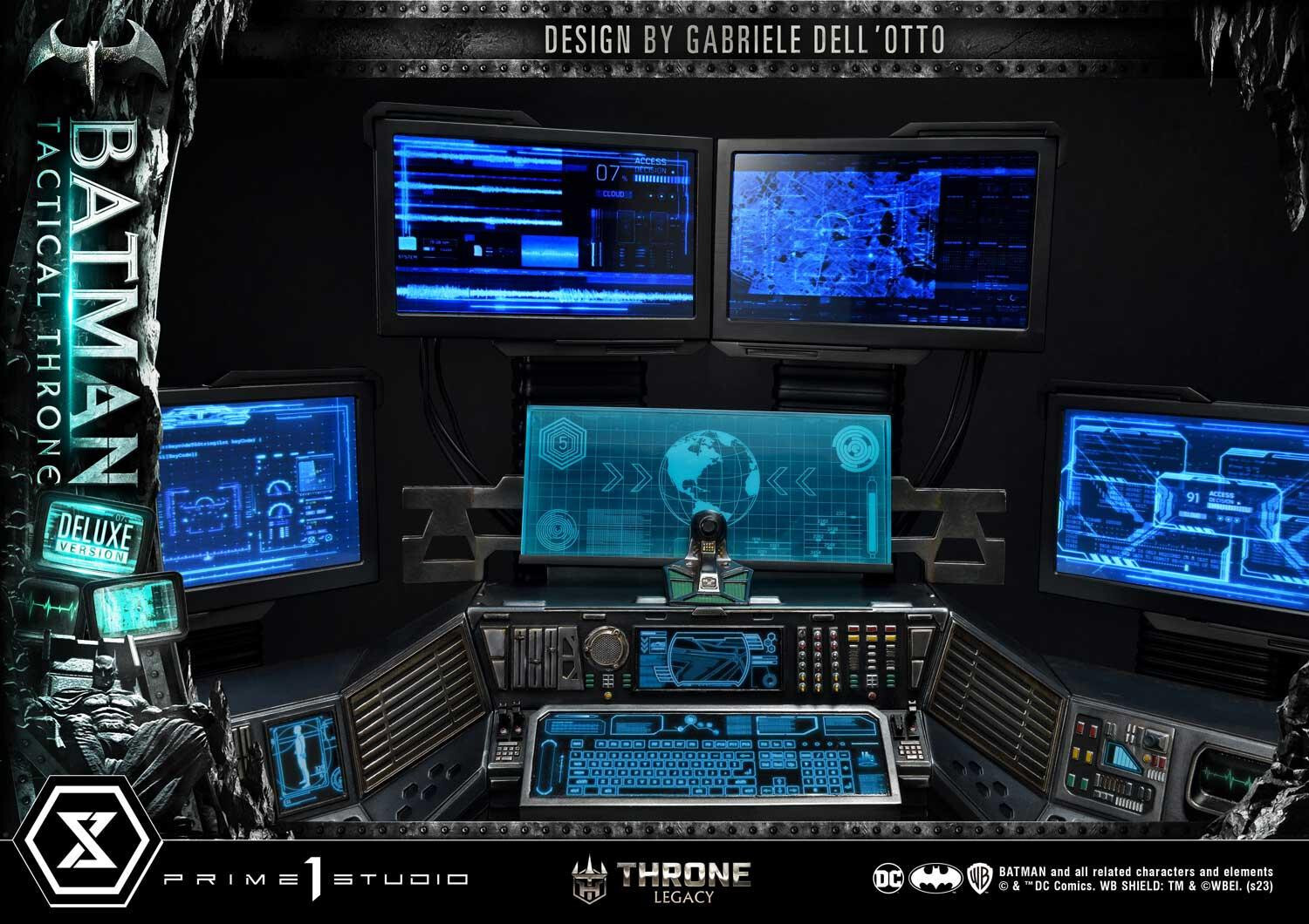 Batman - Bruce Wayne - Throne Legacy (TLCDC-01UT) - 1/4 - Tactical Throne, Ultimate Version (Prime 1 Studio) photo 61