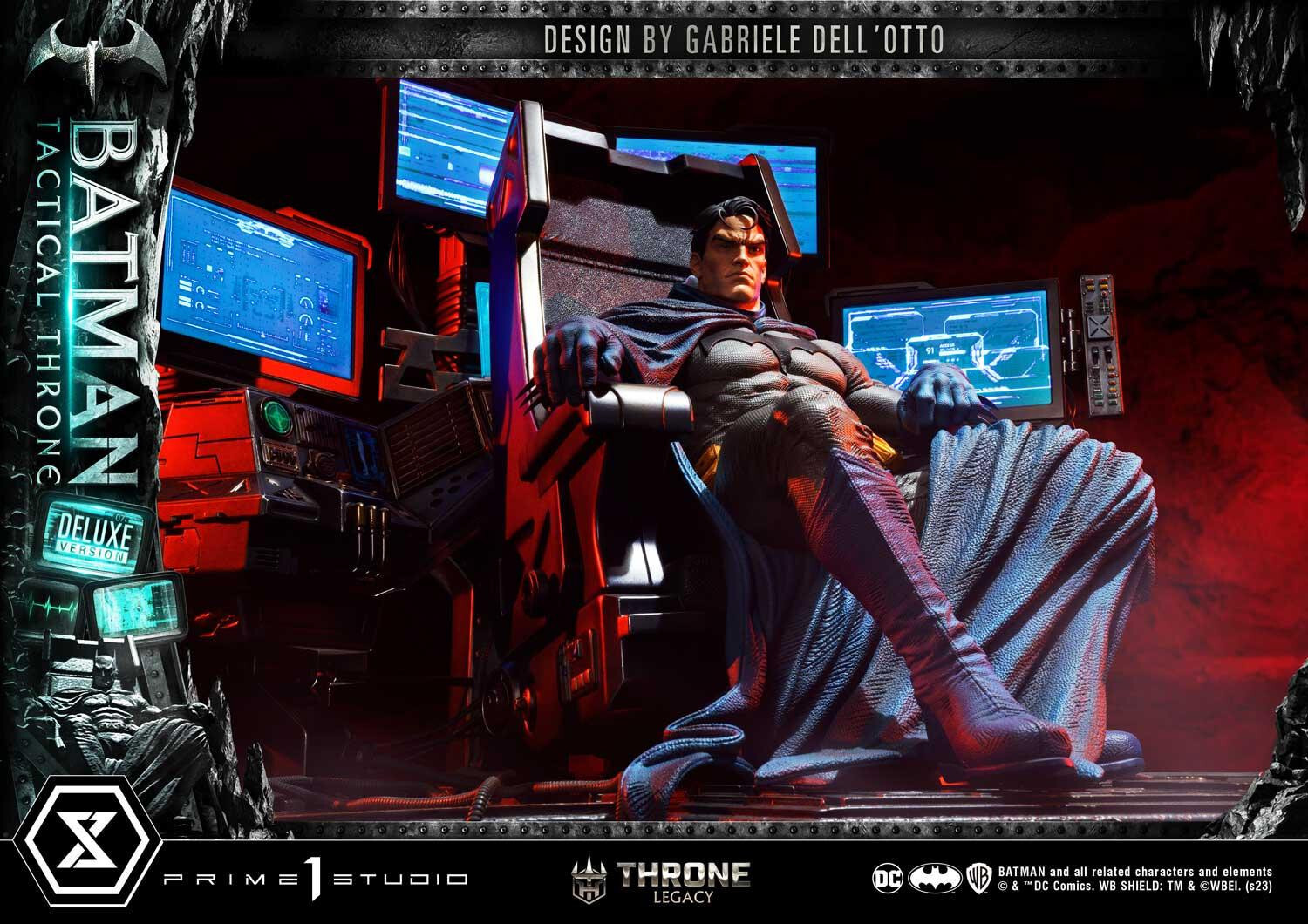 Batman - Bruce Wayne - Throne Legacy (TLCDC-01UT) - 1/4 - Tactical Throne, Ultimate Version (Prime 1 Studio) photo 75