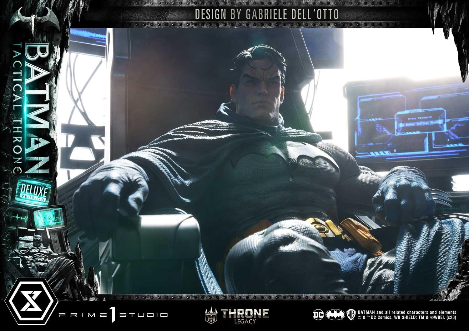 Batman - Bruce Wayne - Throne Legacy (TLCDC-01UT) - 1/4 - Tactical Throne, Ultimate Version (Prime 1 Studio) photo 76