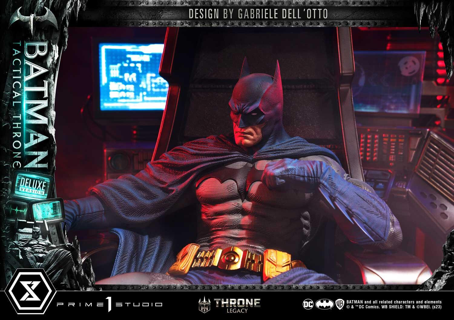 Batman - Bruce Wayne - Throne Legacy (TLCDC-01UT) - 1/4 - Tactical Throne, Ultimate Version (Prime 1 Studio) photo 91