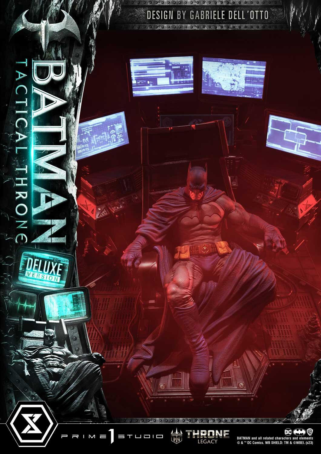 Batman - Bruce Wayne - Throne Legacy  (TLCDC-01UTS) - 1/4 - Tactical Throne, Ultimate Bonus Version (Prime 1 Studio)