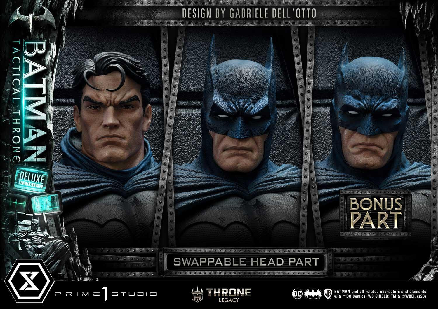 Batman - Bruce Wayne - Throne Legacy  (TLCDC-01UTS) - 1/4 - Tactical Throne, Ultimate Bonus Version (Prime 1 Studio) photo 2