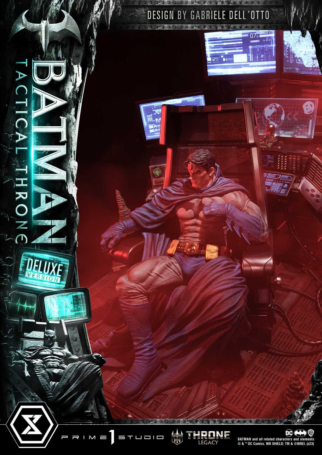 Batman - Bruce Wayne - Throne Legacy  (TLCDC-01UTS) - 1/4 - Tactical Throne, Ultimate Bonus Version (Prime 1 Studio) photo 10