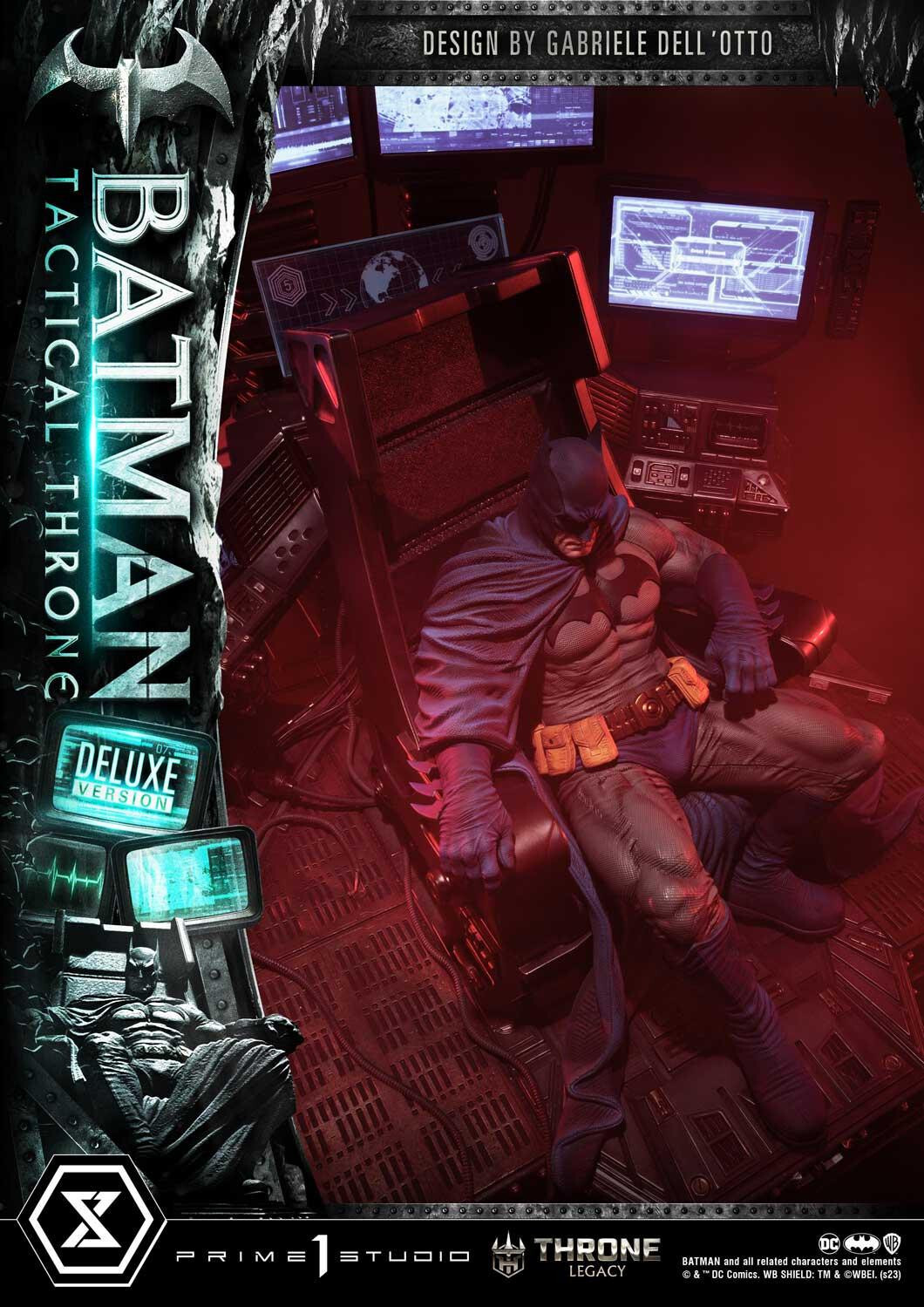 Batman - Bruce Wayne - Throne Legacy  (TLCDC-01UTS) - 1/4 - Tactical Throne, Ultimate Bonus Version (Prime 1 Studio) photo 13