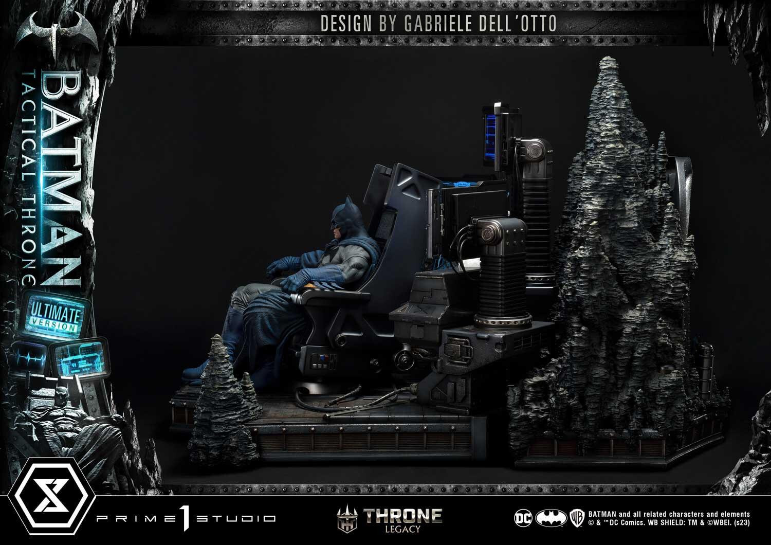 Batman - Bruce Wayne - Throne Legacy  (TLCDC-01UTS) - 1/4 - Tactical Throne, Ultimate Bonus Version (Prime 1 Studio) photo 34