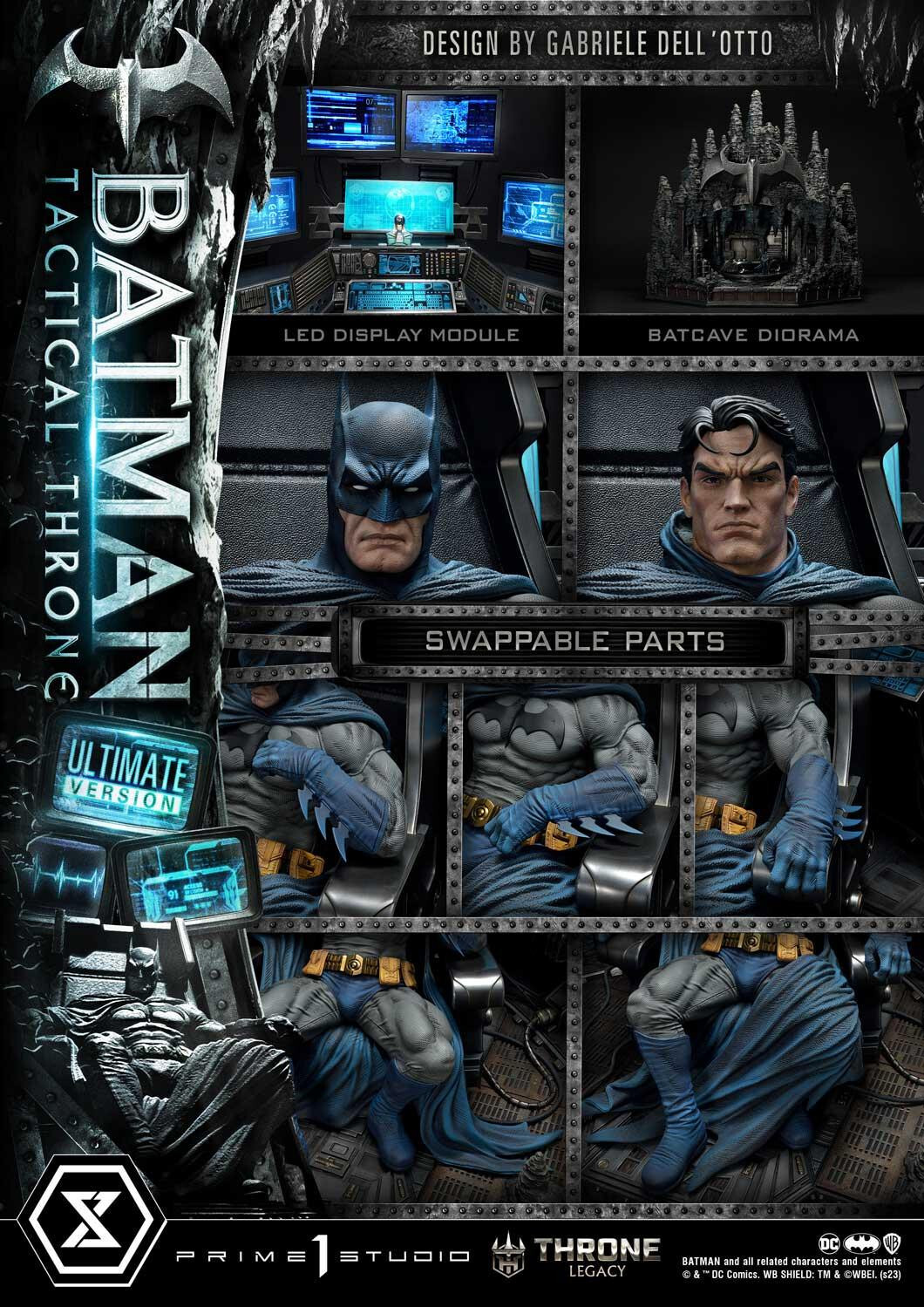 Batman - Bruce Wayne - Throne Legacy  (TLCDC-01UTS) - 1/4 - Tactical Throne, Ultimate Bonus Version (Prime 1 Studio) photo 37