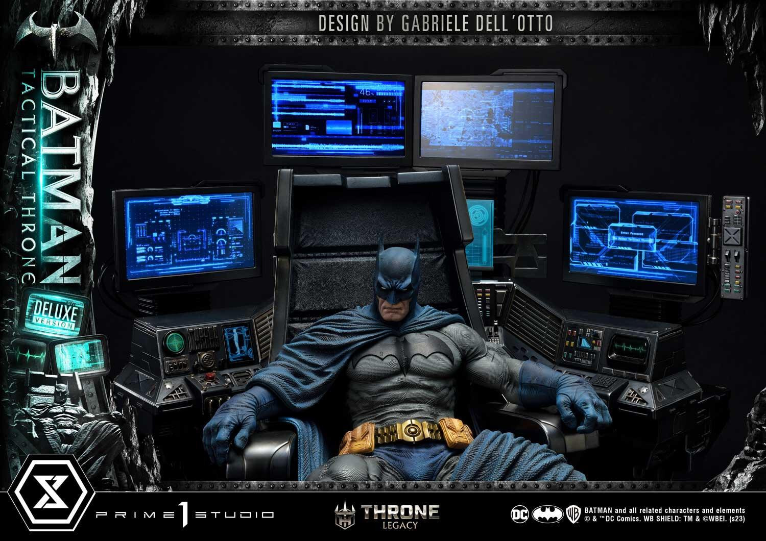 Batman - Bruce Wayne - Throne Legacy  (TLCDC-01UTS) - 1/4 - Tactical Throne, Ultimate Bonus Version (Prime 1 Studio) photo 39