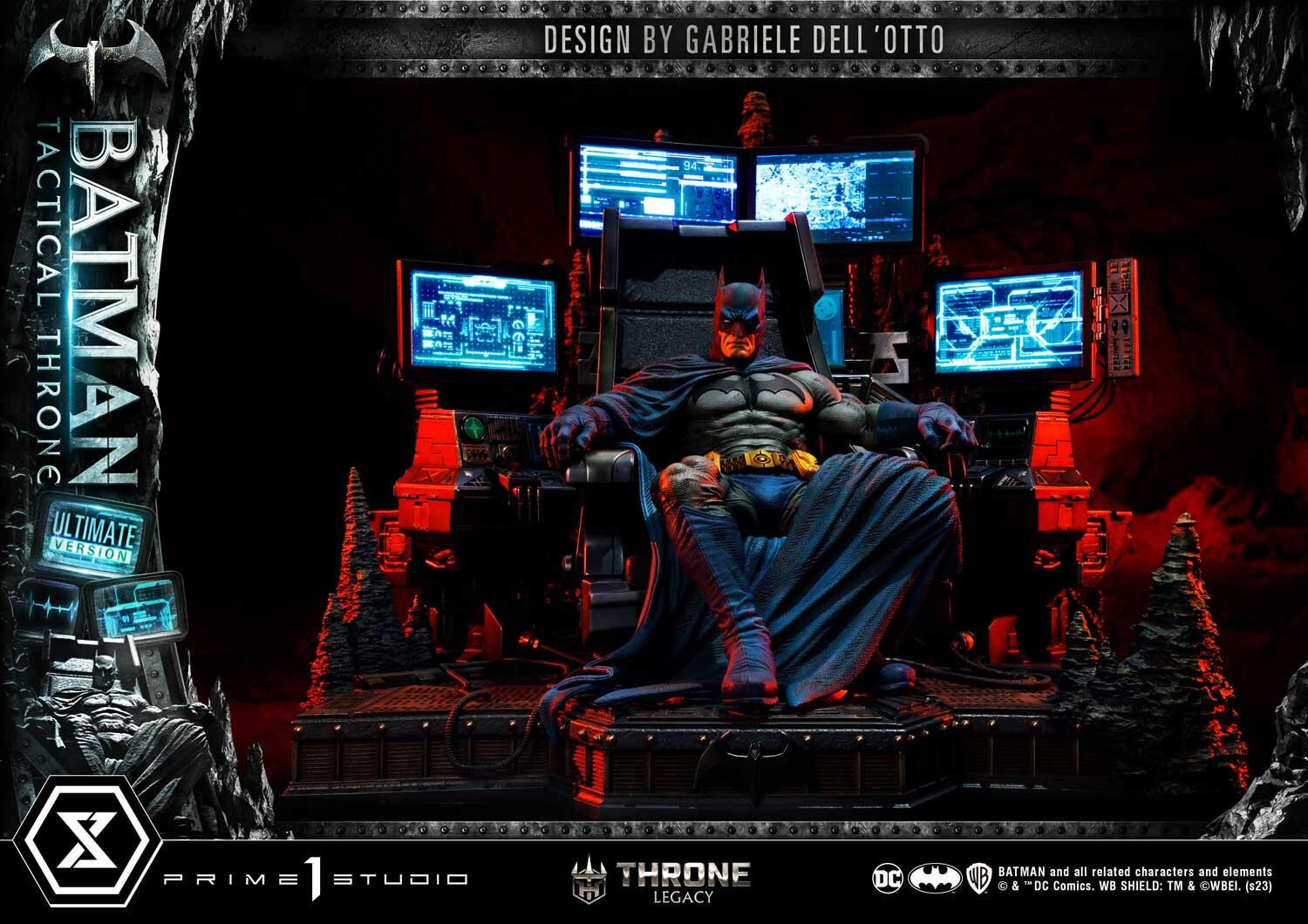 Batman - Bruce Wayne - Throne Legacy  (TLCDC-01UTS) - 1/4 - Tactical Throne, Ultimate Bonus Version (Prime 1 Studio) photo 43