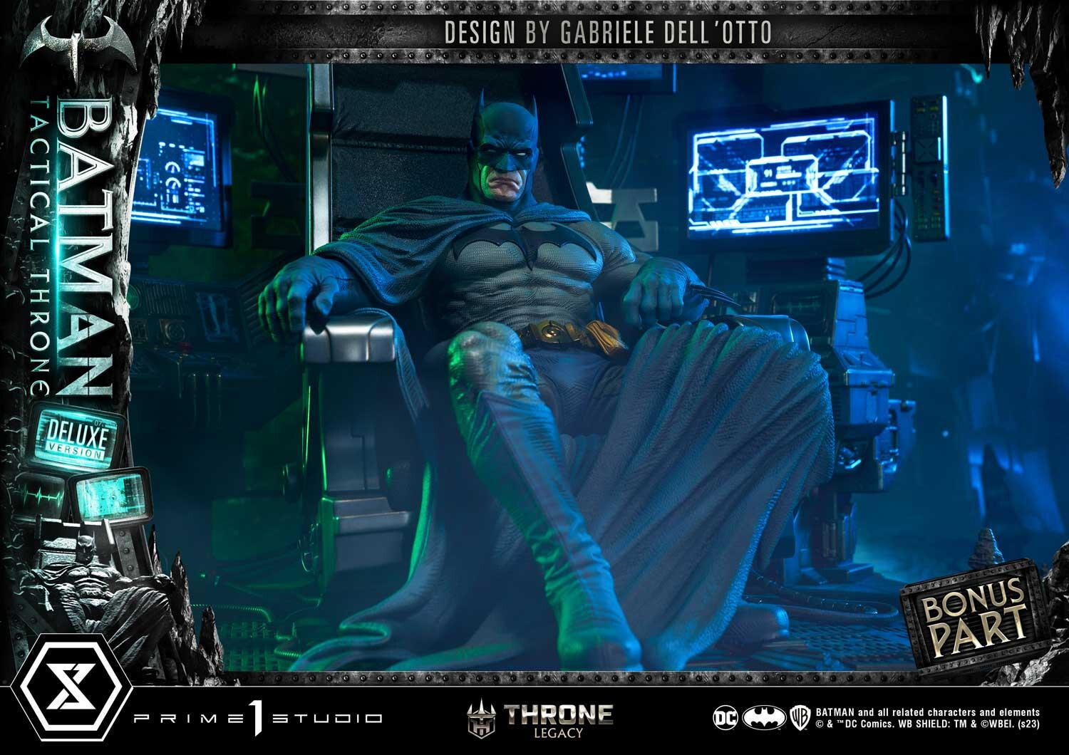 Batman - Bruce Wayne - Throne Legacy  (TLCDC-01UTS) - 1/4 - Tactical Throne, Ultimate Bonus Version (Prime 1 Studio) photo 50