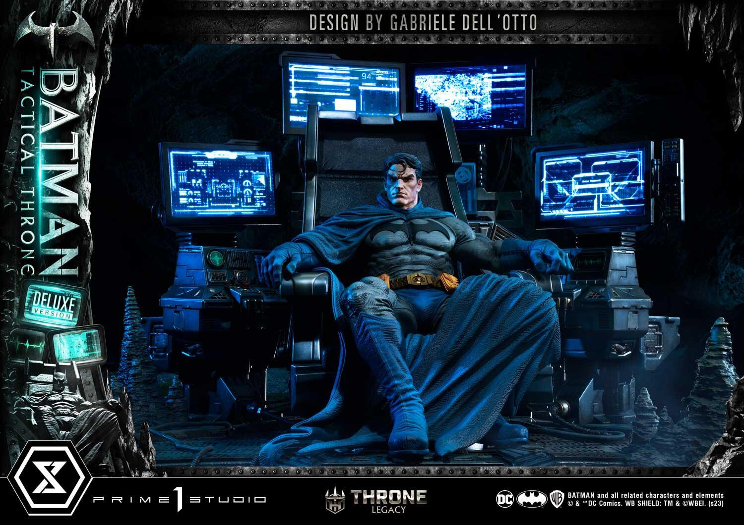 Batman - Bruce Wayne - Throne Legacy  (TLCDC-01UTS) - 1/4 - Tactical Throne, Ultimate Bonus Version (Prime 1 Studio) photo 57