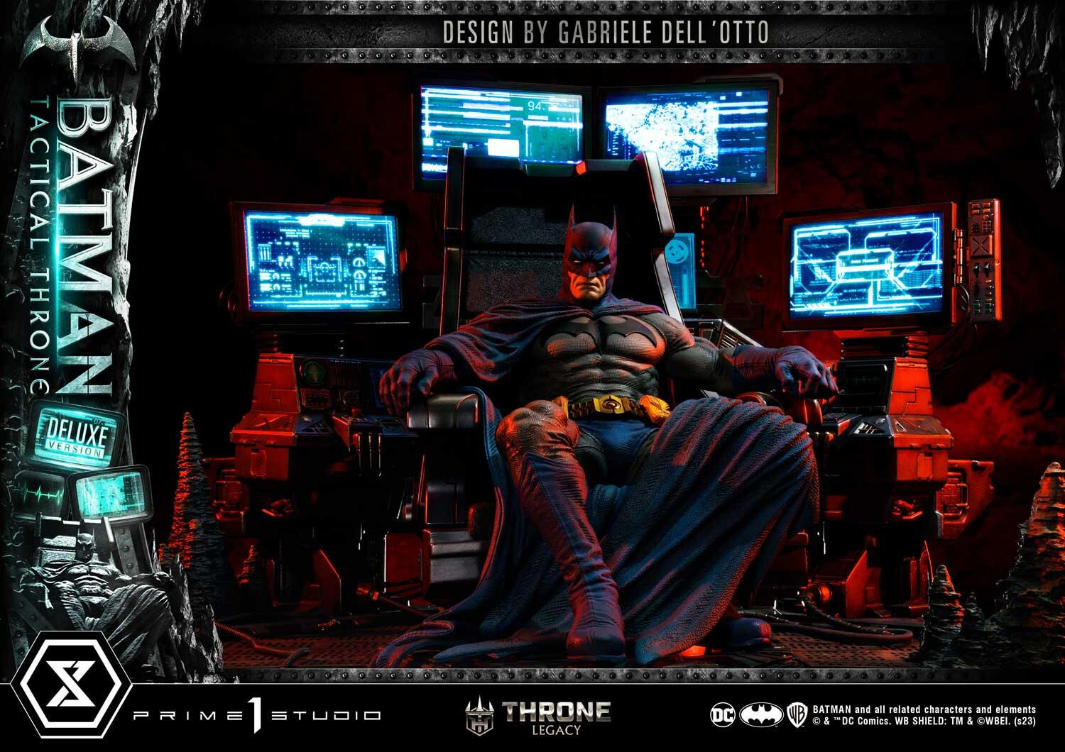 Batman - Bruce Wayne - Throne Legacy  (TLCDC-01UTS) - 1/4 - Tactical Throne, Ultimate Bonus Version (Prime 1 Studio) photo 58