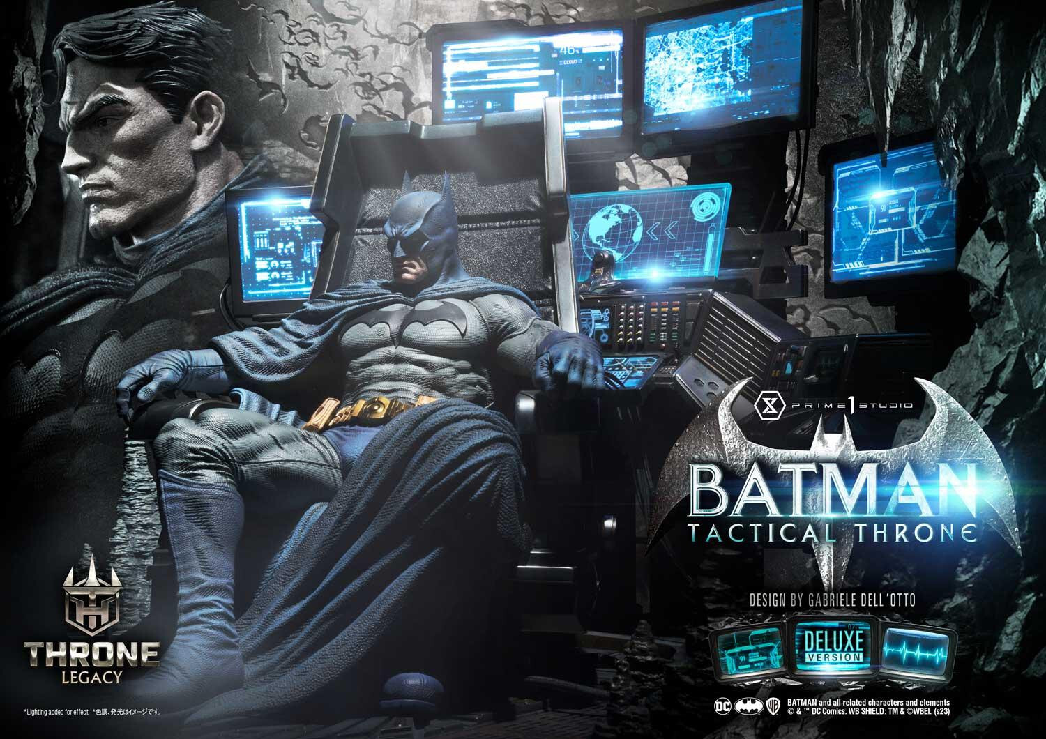 Batman - Bruce Wayne - Throne Legacy  (TLCDC-01UTS) - 1/4 - Tactical Throne, Ultimate Bonus Version (Prime 1 Studio) photo 59