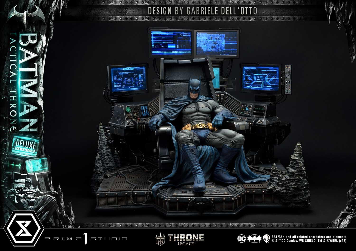 Batman - Bruce Wayne - Throne Legacy  (TLCDC-01UTS) - 1/4 - Tactical Throne, Ultimate Bonus Version (Prime 1 Studio) photo 66