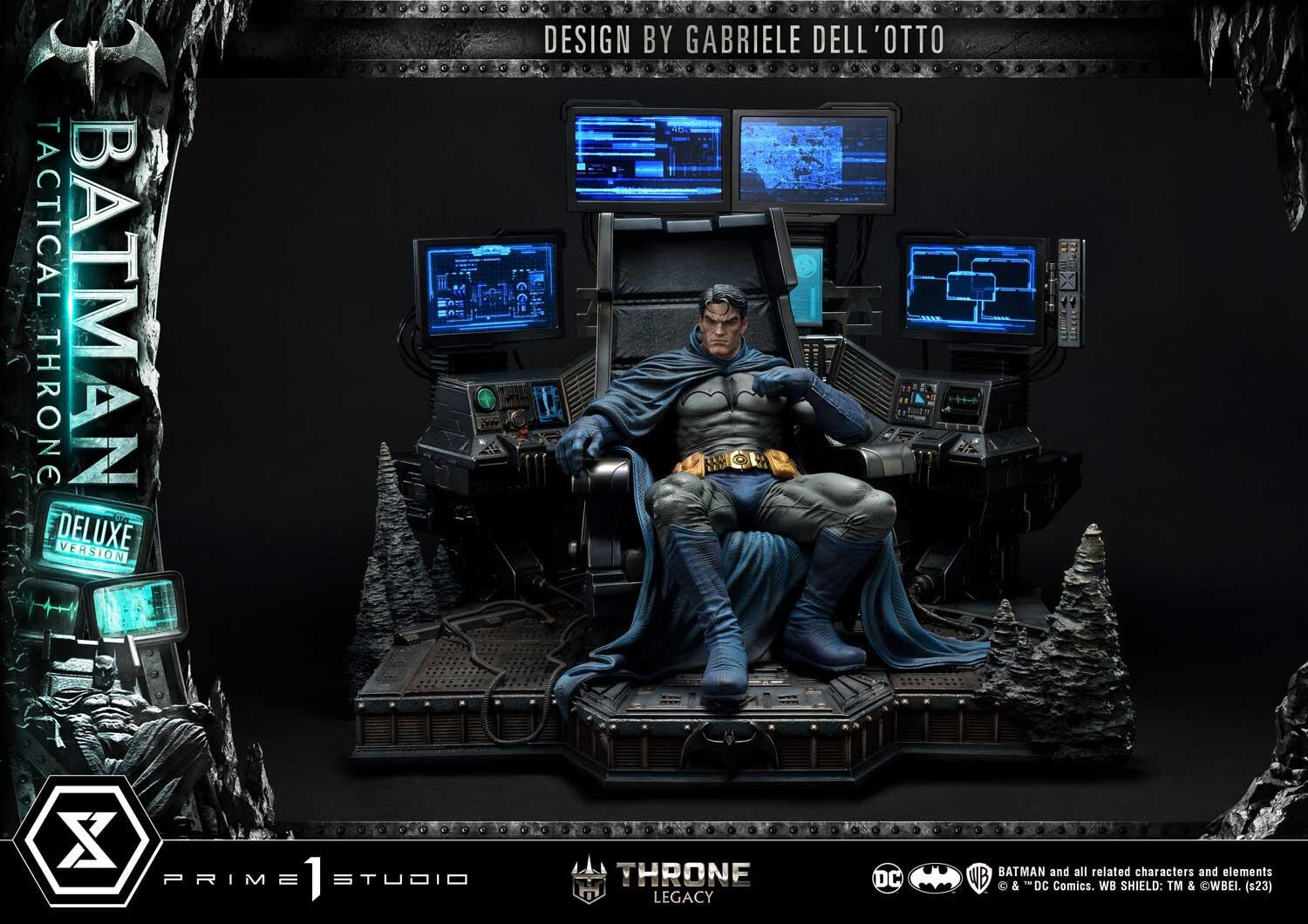Batman - Bruce Wayne - Throne Legacy  (TLCDC-01UTS) - 1/4 - Tactical Throne, Ultimate Bonus Version (Prime 1 Studio) photo 67