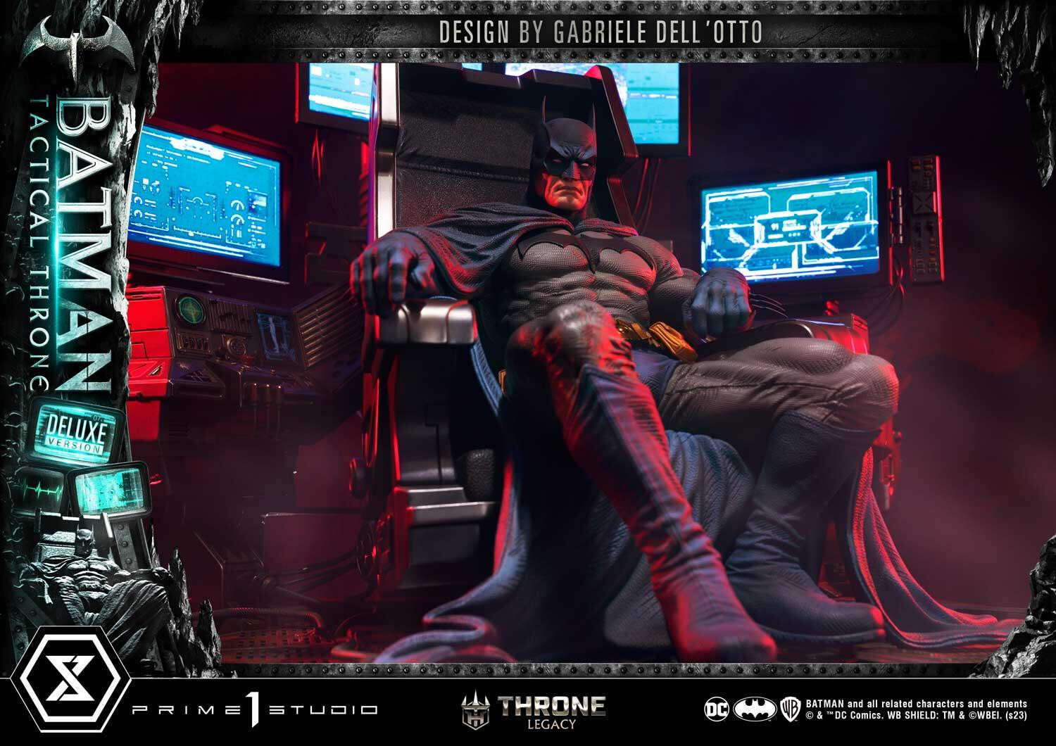 Batman - Bruce Wayne - Throne Legacy  (TLCDC-01UTS) - 1/4 - Tactical Throne, Ultimate Bonus Version (Prime 1 Studio) photo 86