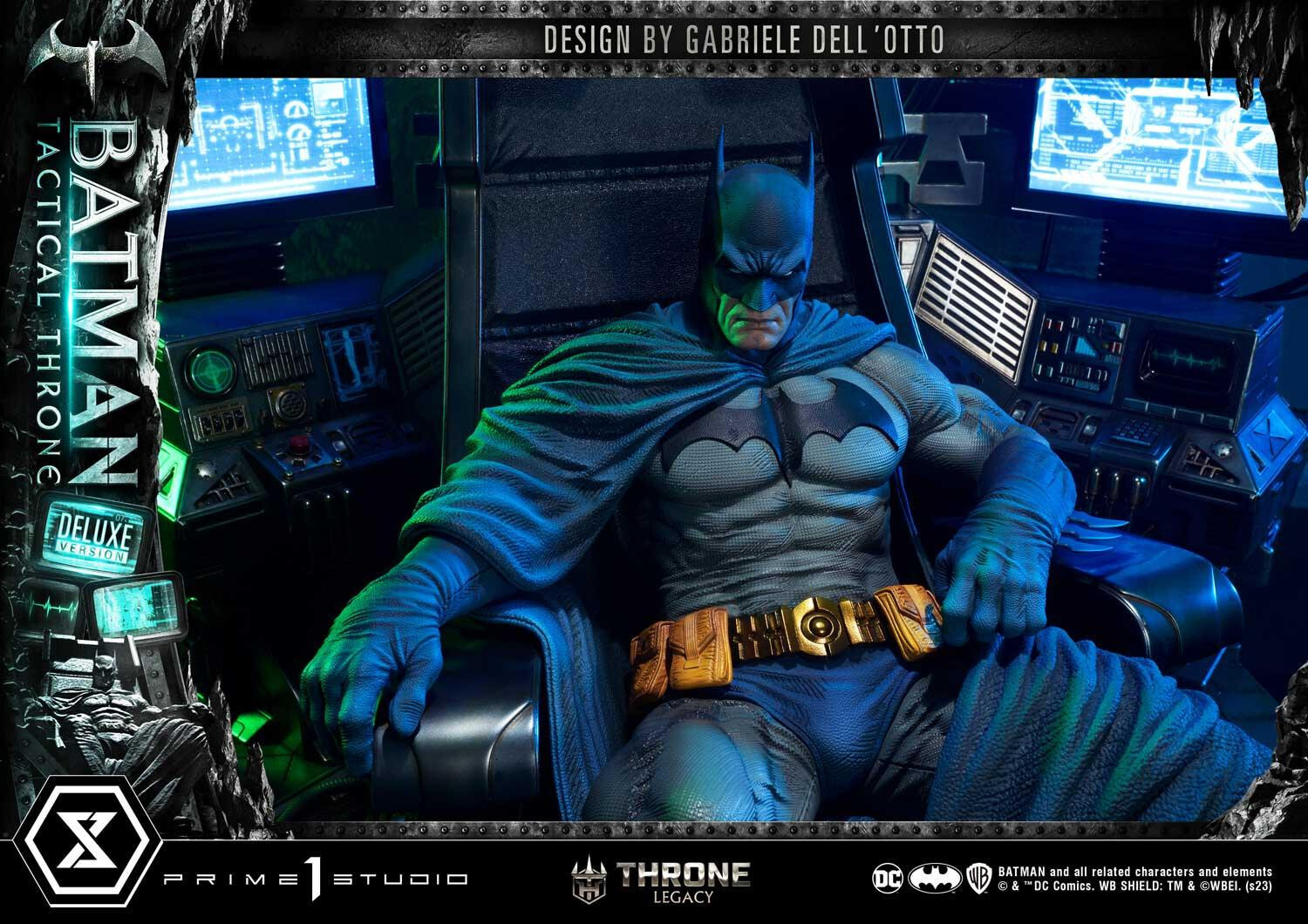 Batman - Bruce Wayne - Throne Legacy  (TLCDC-01UTS) - 1/4 - Tactical Throne, Ultimate Bonus Version (Prime 1 Studio) photo 87